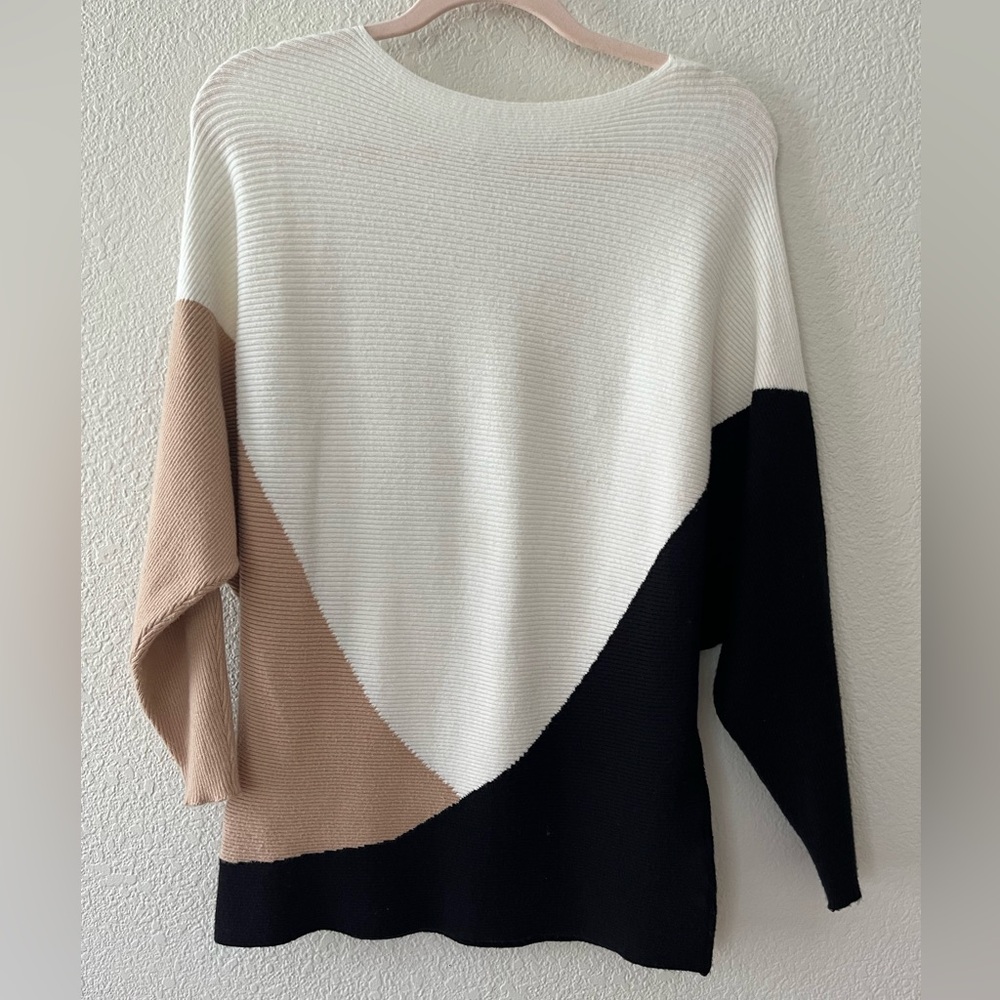 Multi colored sweater